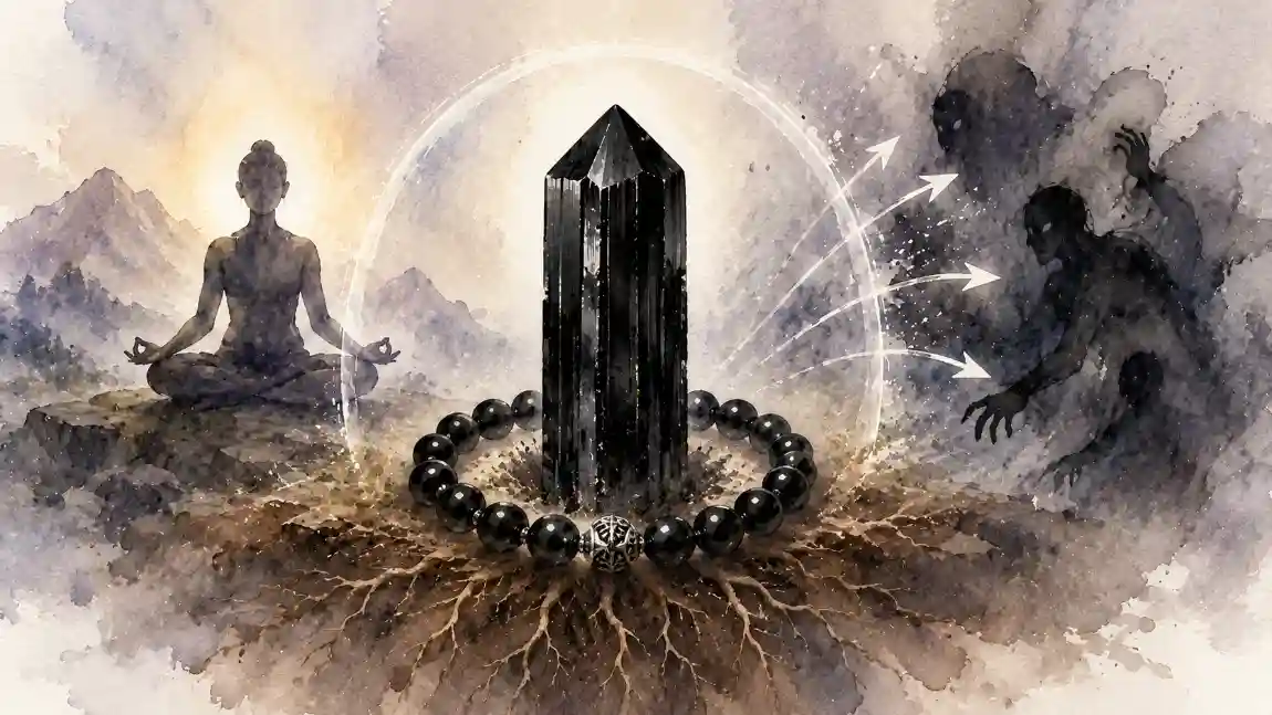 Black Tourmaline - Shreem Crystals