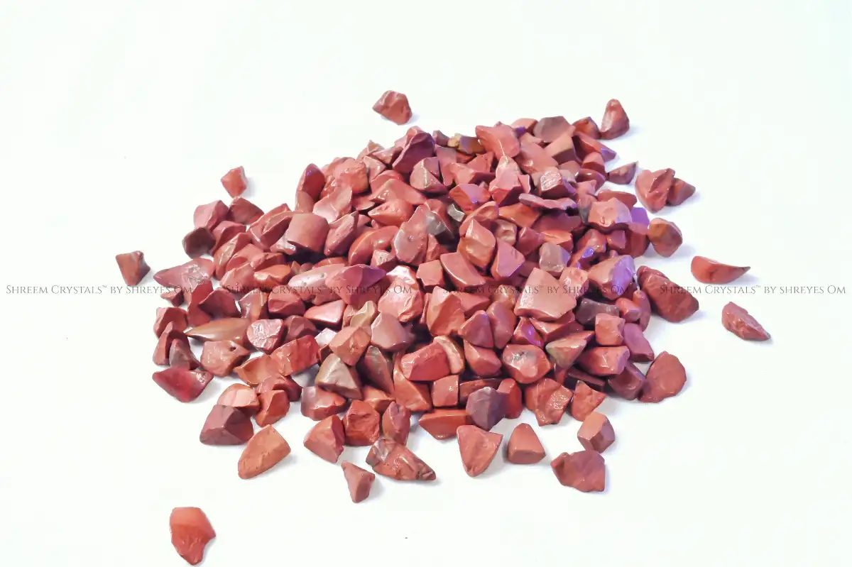 Red Jasper Chips – Shreem Crystals