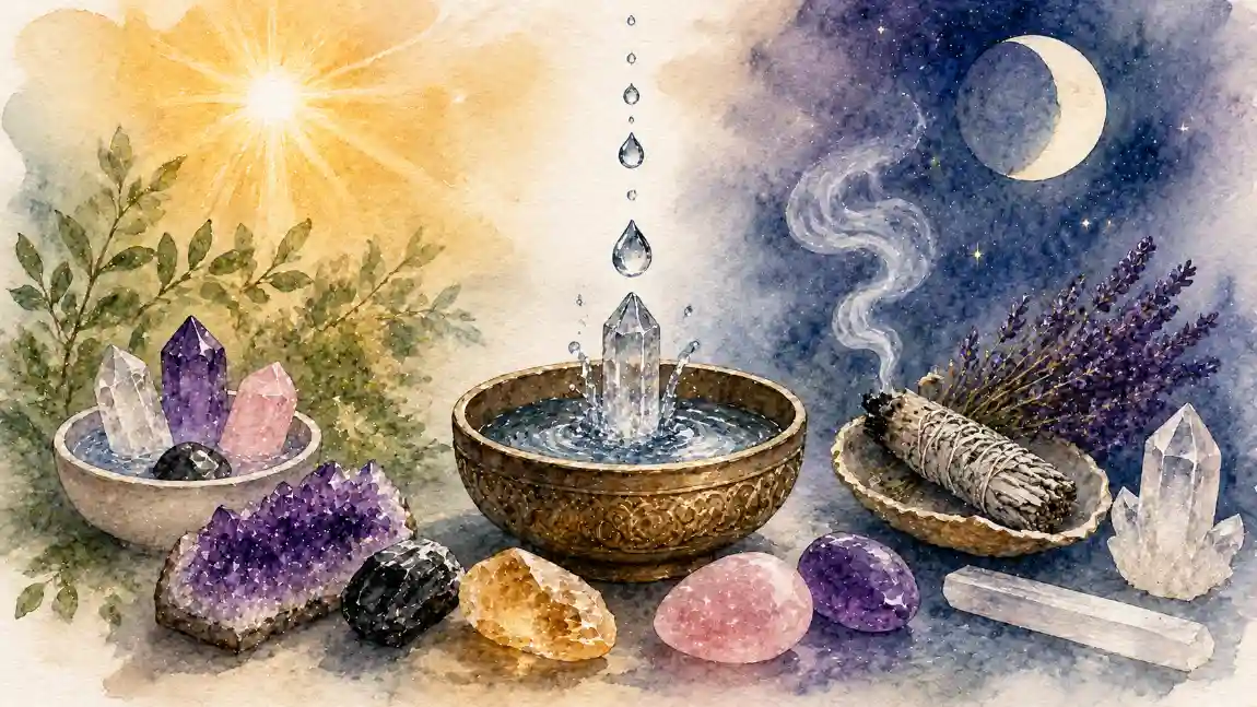 Cleanse and Charge Your Crystals - Shreem Crystals