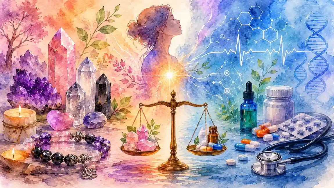 Crystal Healing and Modern Medicine What is the Difference - Shreem Crystals