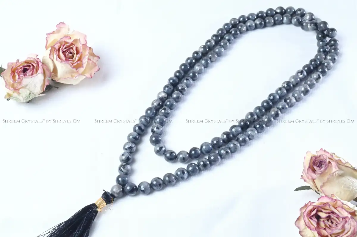 Larvikite Mala – Shreem Crystals
