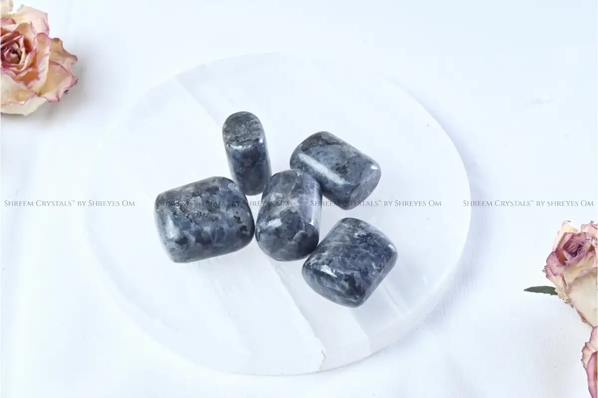 Larvikite Tumbles